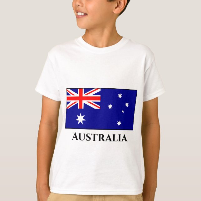Camiseta Bandera de Australia (Australia) (Anverso)
