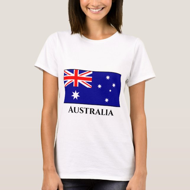Camiseta Bandera de Australia (Australia) (Anverso)