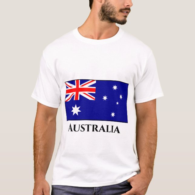 Camiseta Bandera de Australia (Australia) (Anverso)