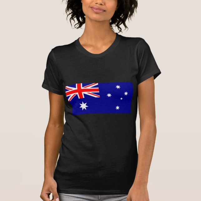 Camiseta Bandera de Australia - bandera australiana (Anverso)