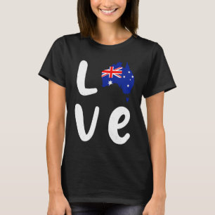 Camiseta Bandera de Australia del Día de Australia para las