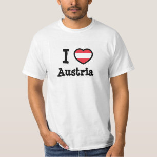 Camiseta Bandera de Austria