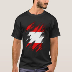 Camiseta Bandera de Austria