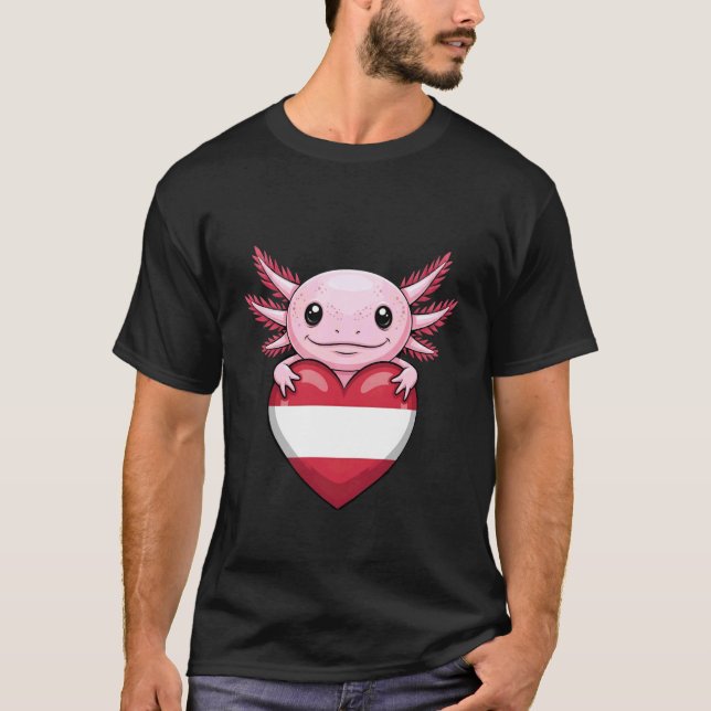 Camiseta Bandera de Austria Orgullo Austriaco (Anverso)