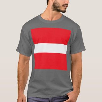 Camiseta Bandera de Austria simple