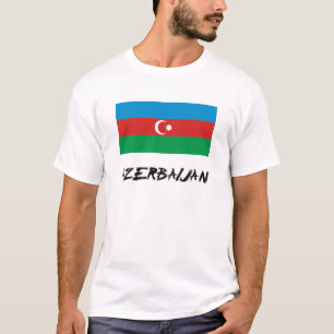 Camiseta Bandera de Azerbaijan