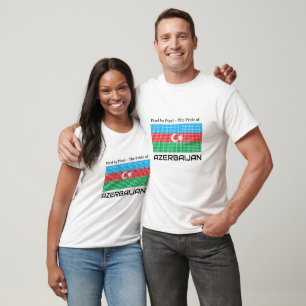 Camiseta Bandera de Azerbaiyán