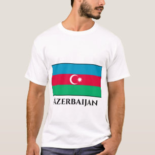 Camiseta Bandera de Azerbaiyán