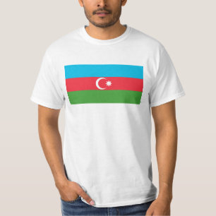 Camiseta Bandera de Azerbaiyán