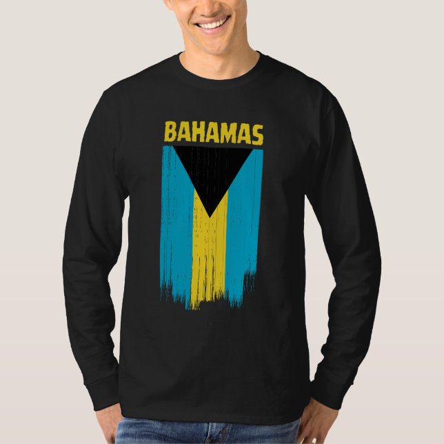 Camiseta Bandera de Bahamas (Anverso)