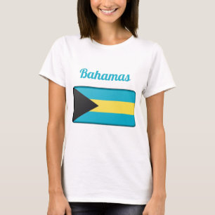 Camiseta Bandera de Bahamas
