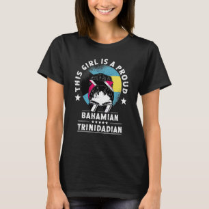 Camiseta Bandera de Bahamas Trinidad y Tobago Mujeres Mayor