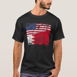 Camiseta BANDERA DE BAHRÉIN DE RAÍZ BAHREINÍ MEDIANTE bande