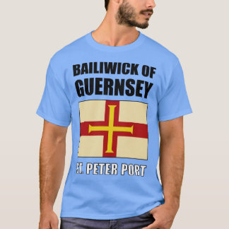 Camiseta Bandera de Bailiwick de Guernsey