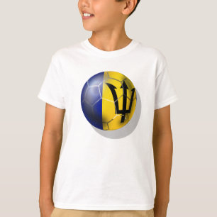 Camiseta Bandera de Bajan de la bola del fútbol del fútbo