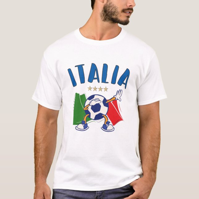 Camiseta Bandera de baloncesto en Italia 4 estrellas (Anverso)