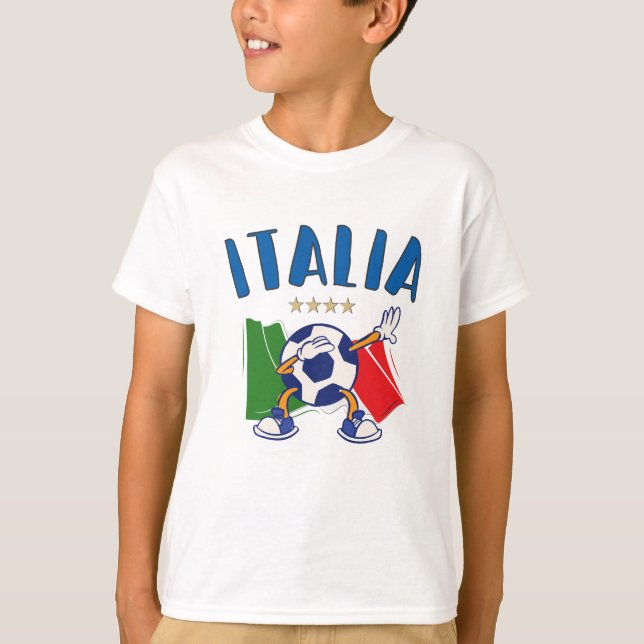 Camiseta Bandera de baloncesto en Italia 4 estrellas (Anverso)