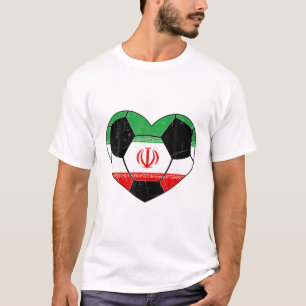 Camiseta Bandera De Bandera De Fútbol De Irán 2022 Para El