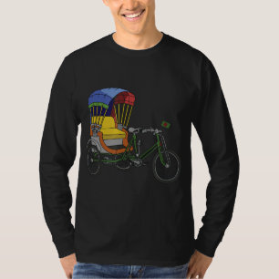 Camiseta Bandera de Bangladesh de Guay Rikshaw Bicicleta