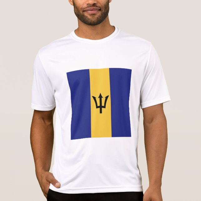 Camiseta Bandera de Barbados (Anverso)