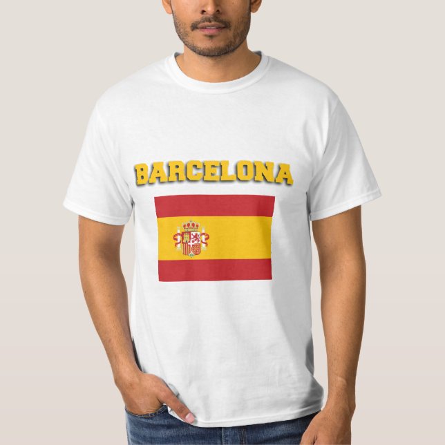 Camiseta Bandera de Barcelona (Anverso)