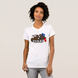 Camiseta Bandera de batalla de las señoras de SRXTX