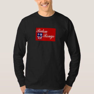 Camiseta Bandera de Baton Rouge Luisiana