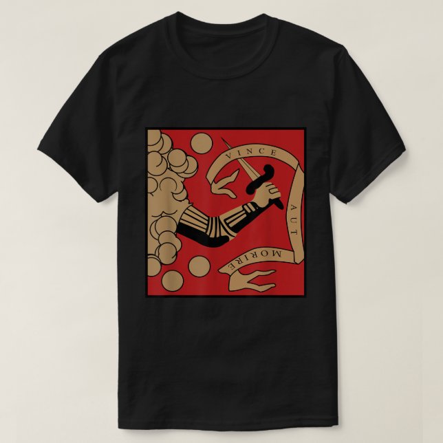 Camiseta Bandera de Bedford Revolución Americana Minutemen  (Diseño del anverso)