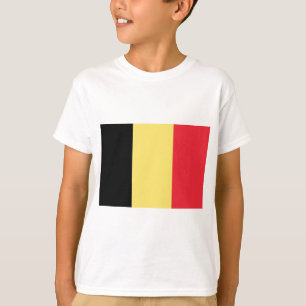 Camiseta Bandera de Bélgica