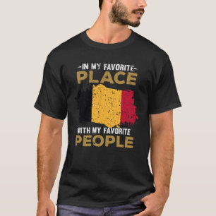 Camiseta Bandera de Bélgica