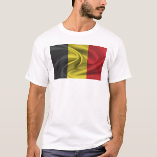 Camiseta Bandera De Bélgica