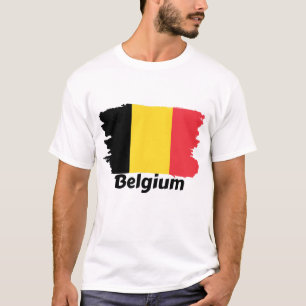 Camiseta Bandera de Bélgica
