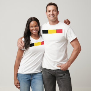 Camiseta Bandera de Bélgica