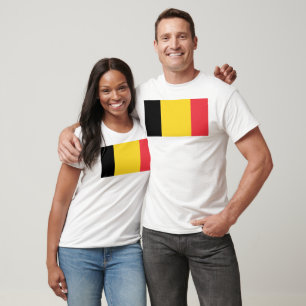 Camiseta Bandera de Bélgica