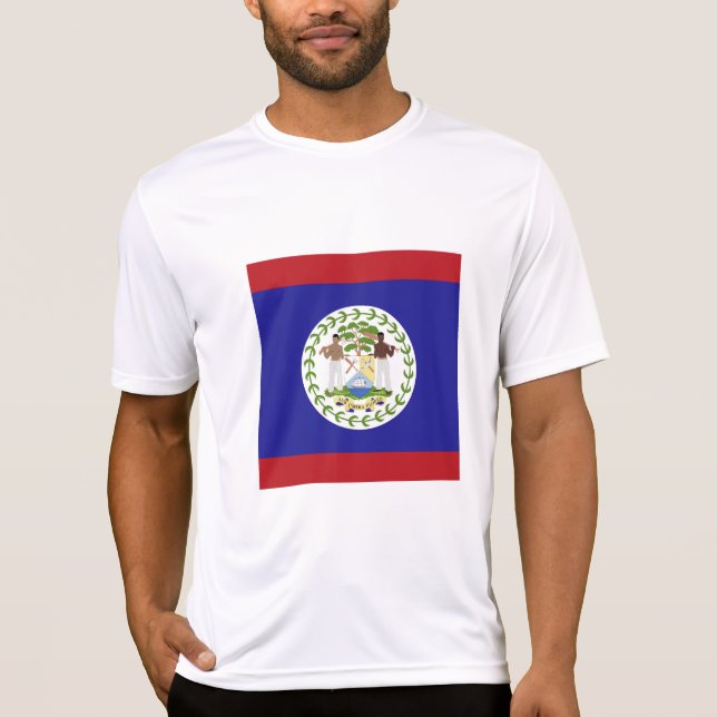 Camiseta Bandera de Belice (Anverso)
