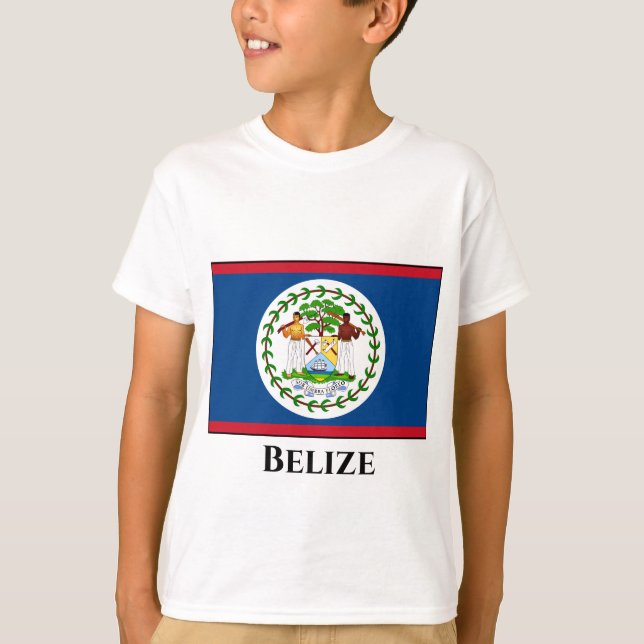Camiseta Bandera de Belice (Anverso)