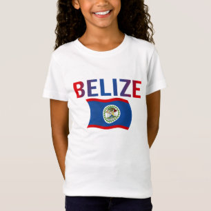 Camiseta Bandera de Belice - tricolora