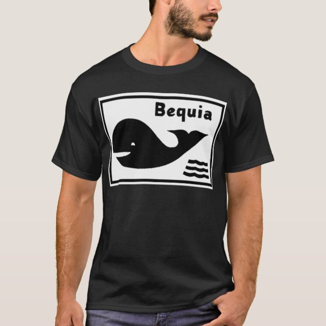 Camiseta Bandera de Bequia (Anverso)