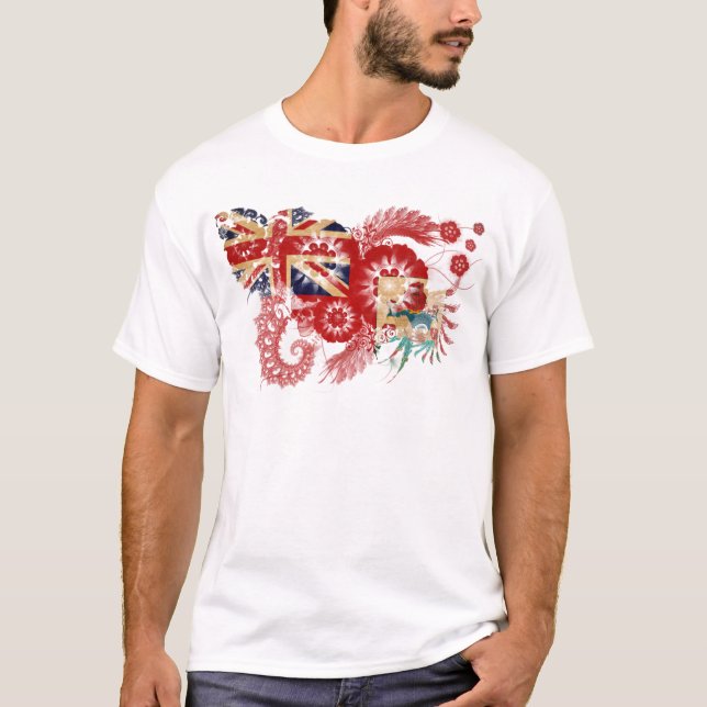 Camiseta Bandera de Bermudas (Anverso)