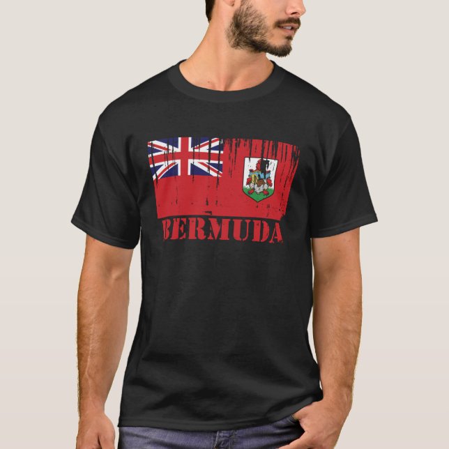 Camiseta Bandera de Bermudas (Anverso)