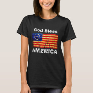 Camiseta Bandera de Betsy Ross 1776 Guerra Revolucionaria B