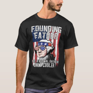 Camiseta Bandera de Betsy Ross, padre fundador de Washingto