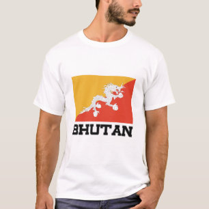 Camiseta Bandera de Bhután