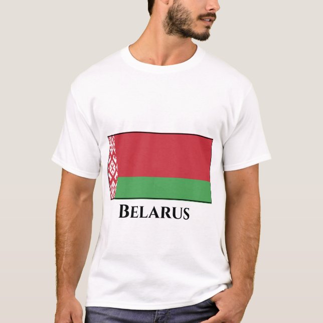 Camiseta Bandera de Bielorrusia (Anverso)