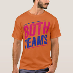Camiseta Bandera de Bisexualidad Bisexual de ambos equipos