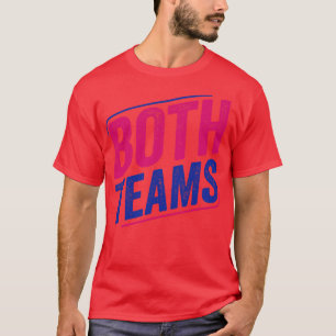 Camiseta Bandera de Bisexualidad Bisexual de ambos equipos