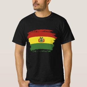 Camiseta bandera de Bolivia