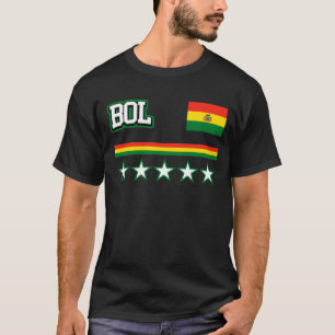 Camiseta Bandera de Bolivia