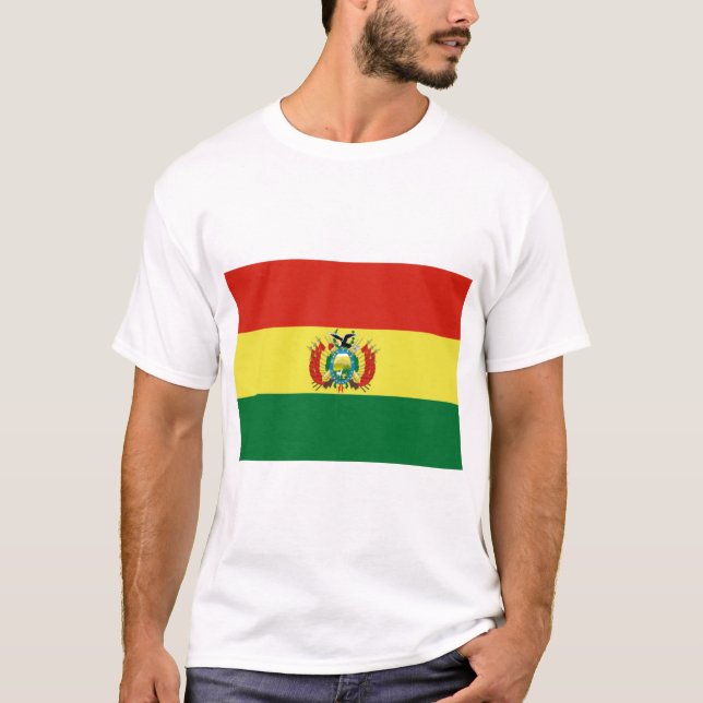 Camiseta Bandera de Bolivia (Anverso)