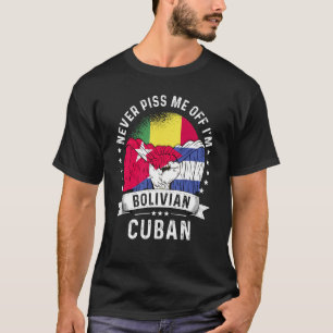 Camiseta Bandera de Bolivia Cuba crece humor y orgullo ciud